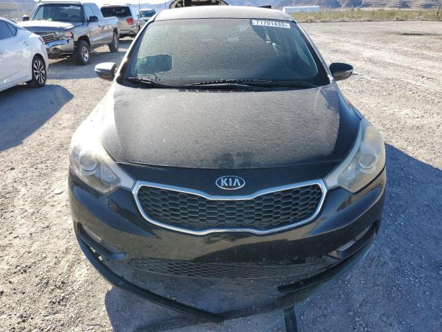 KNAFK5A81G5648334 - 2016 KIA FORTE LX BLACK photo 5