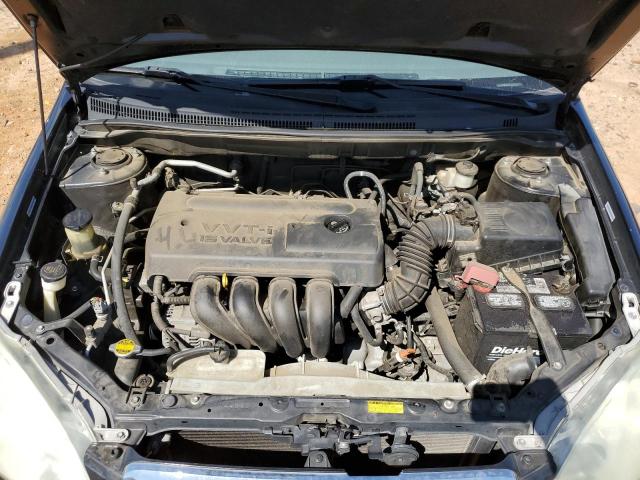 1NXBR32EX7Z786607 - 2007 TOYOTA COROLLA CE შავი ფოტო 11