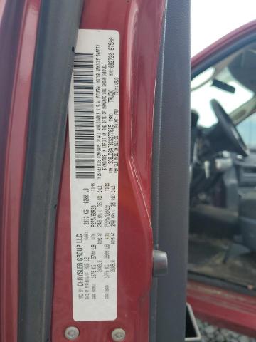 3C6JD6AT3CG277625 - 2012 DODGE RAM 1500 ST Rouge photo 12