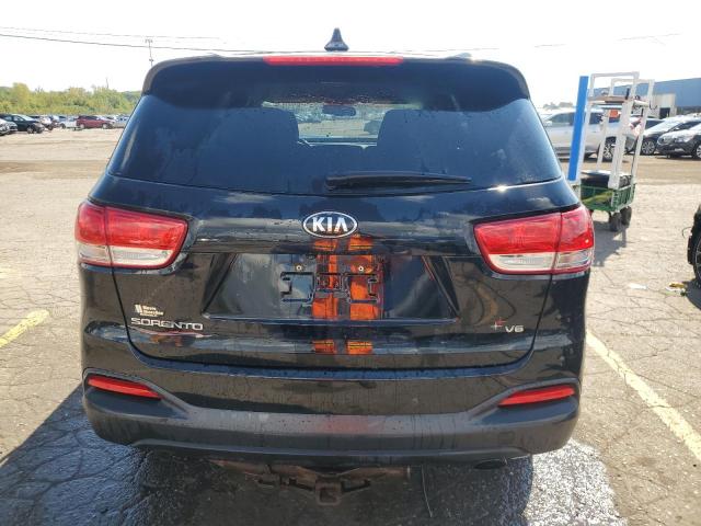 5XYPG4A57GG107997 - 2016 KIA SORENTO LX BLACK photo 6