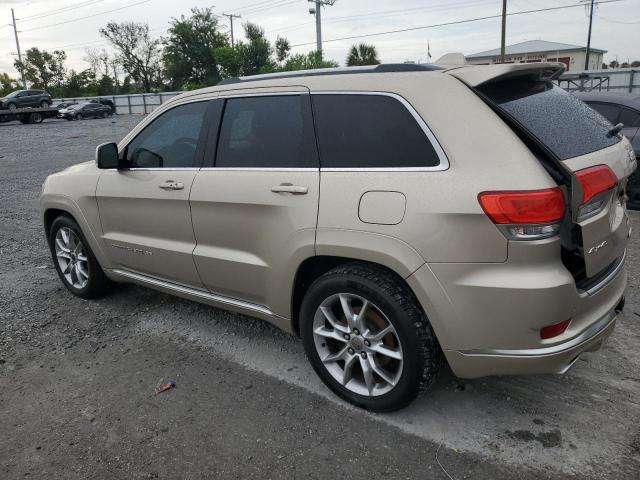 1C4RJFJG1FC832070 - 2015 JEEP GRAND CHER SUMMIT GOLD photo 2