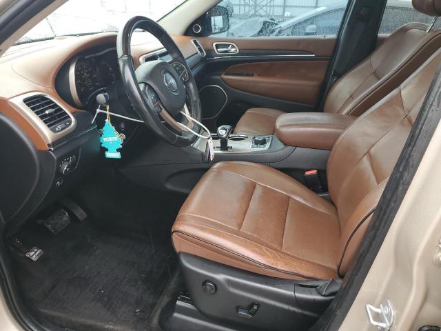 1C4RJFJG1FC832070 - 2015 JEEP GRAND CHER SUMMIT GOLD photo 7