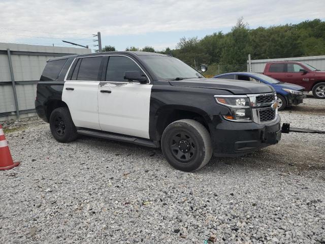 1GNLCDEC1JR283172 - 2018 CHEVROLET TAHOE POLICE Екі түсті фото 4