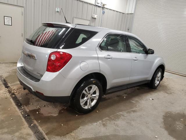 2GNFLCEK8C6208997 - 2012 CHEVROLET EQUINOX LS Gümüş fotoğraf 3