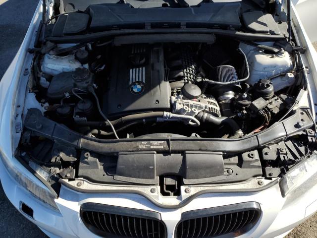 WBADX1C56CJ128216 - 2012 BMW 335 I SULEV WHITE photo 11