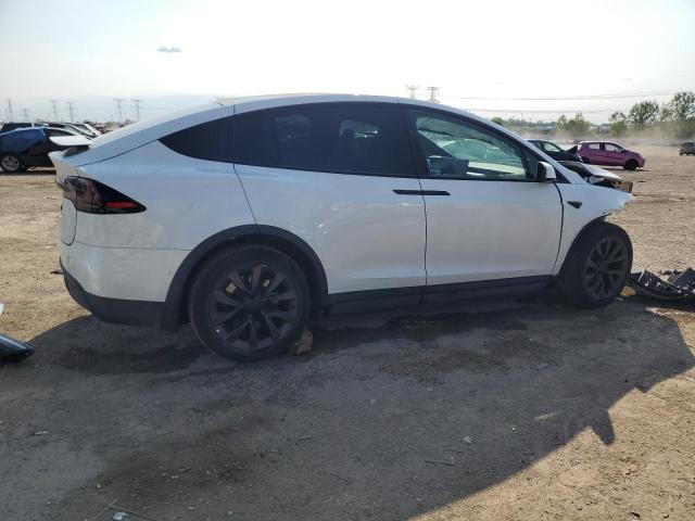 7SAXCBE50NF364856 - 2022 TESLA MODEL X 白色 照片 3