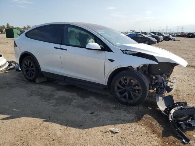 7SAXCBE50NF364856 - 2022 TESLA MODEL X 白色 照片 4