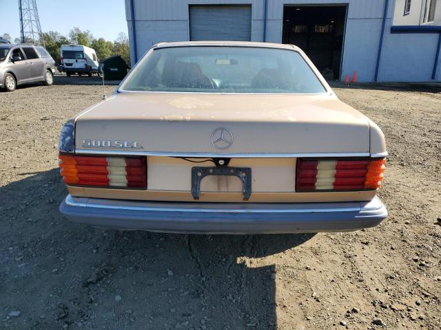 WDB1260441A065830 - 1984 MERCEDES-BENZ 500SEC GOLD photo 6