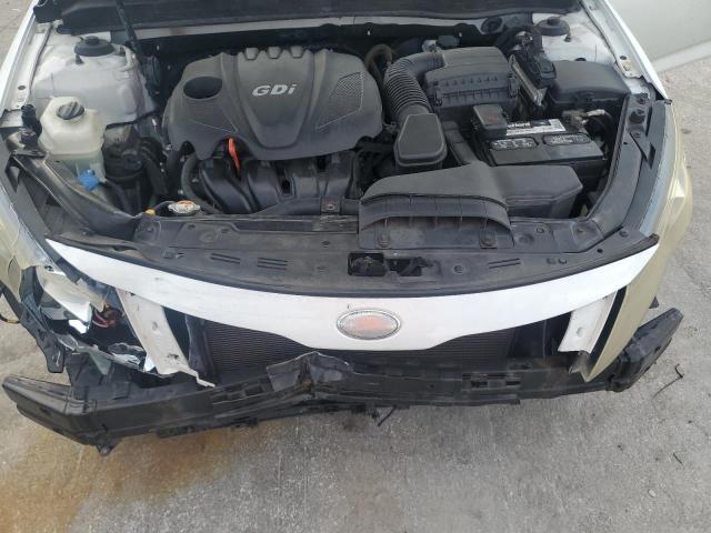 5XXGM4A75DG147635 - 2013 KIA OPTIMA LX WHITE photo 11