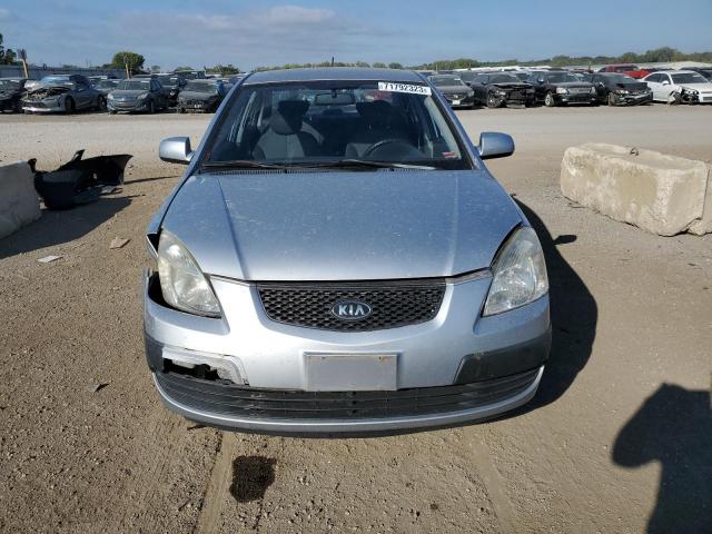 KNADE223496495879 - 2009 KIA RIO BASE SILVER photo 5