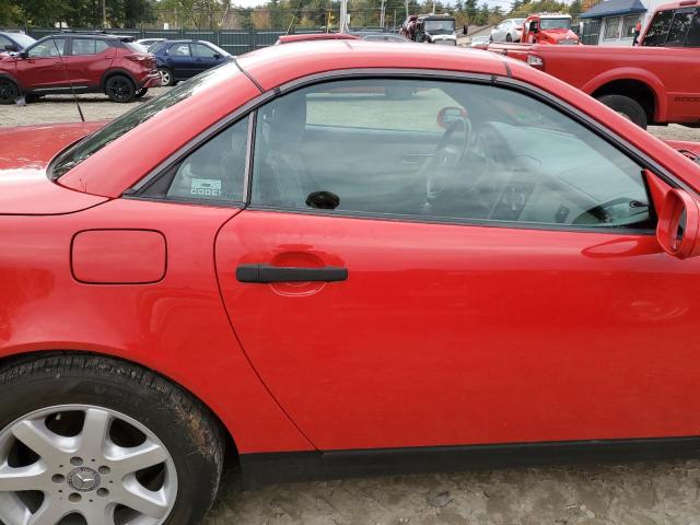 WDBKK47F7XF086790 - 1999 MERCEDES-BENZ SLK 230 KOMPRESSOR RED photo 10