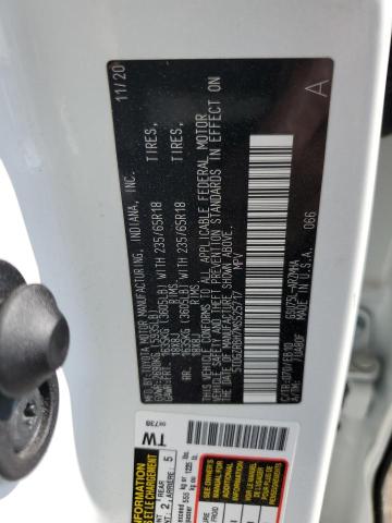 5TDGZRBH7MS525717 - 2021 TOYOTA HIGHLANDER XLE Սպիտակ լուսանկար 14