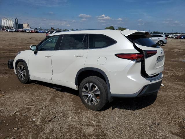 5TDGZRBH7MS525717 - 2021 TOYOTA HIGHLANDER XLE Սպիտակ լուսանկար 2