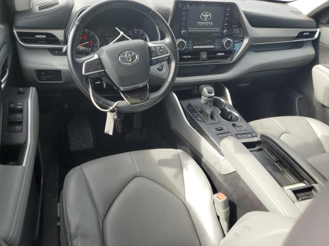 5TDGZRBH7MS525717 - 2021 TOYOTA HIGHLANDER XLE Սպիտակ լուսանկար 8