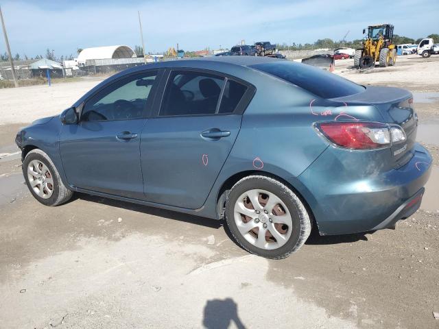 JM1BL1UFXB1497687 - 2011 MAZDA 3 I TEAL photo 2