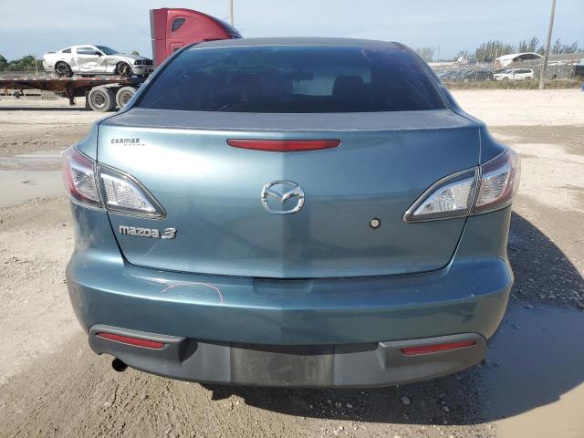 JM1BL1UFXB1497687 - 2011 MAZDA 3 I TEAL photo 6