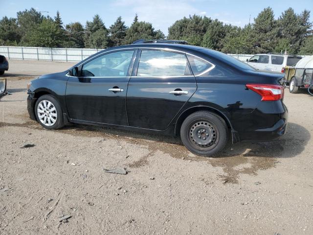 3N1AB7AP6KY347671 - 2019 NISSAN SENTRA S BLACK photo 2