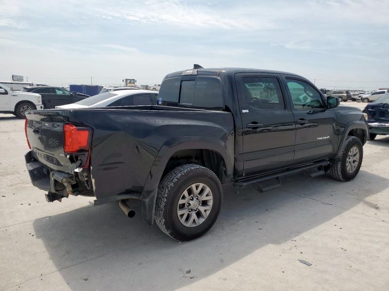 3TMAZ5CN5JM072731 - 2018 TOYOTA TACOMA DOUBLE CAB BLACK photo 3