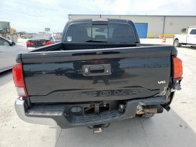 3TMAZ5CN5JM072731 - 2018 TOYOTA TACOMA DOUBLE CAB BLACK photo 6