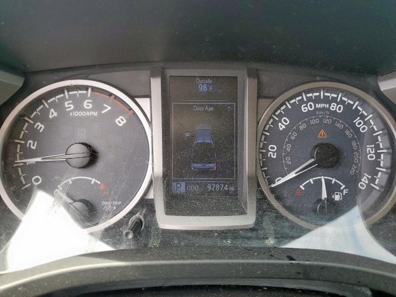 3TMAZ5CN5JM072731 - 2018 TOYOTA TACOMA DOUBLE CAB BLACK photo 9