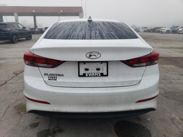 5NPD84LF0HH154742 - 2017 HYUNDAI ELANTRA SE WHITE photo 6