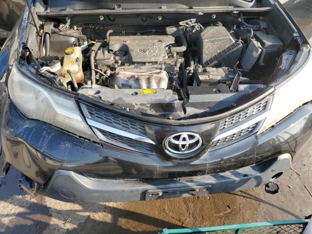 2T3RFREV2DW019536 - 2013 TOYOTA RAV4 XLE BLACK photo 12