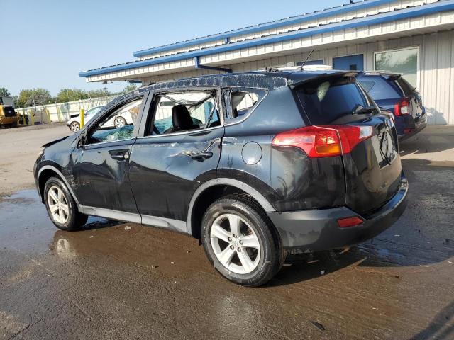 2T3RFREV2DW019536 - 2013 TOYOTA RAV4 XLE BLACK photo 2