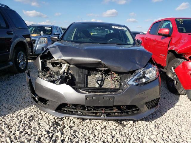 3N1AB7AP4KY253644 - 2019 NISSAN SENTRA S GRAY photo 5