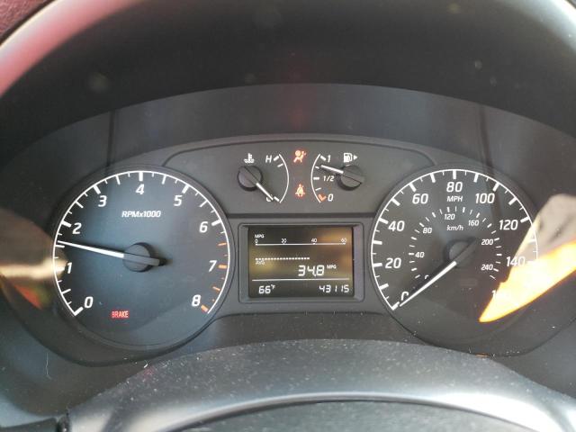 3N1AB7AP4KY253644 - 2019 NISSAN SENTRA S GRAY photo 9