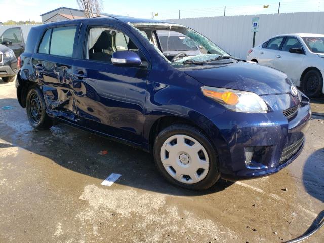 JTKKUPB45D1038161 - 2013 TOYOTA SCION XD BLUE photo 4