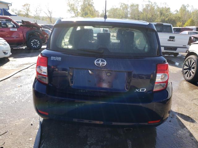 JTKKUPB45D1038161 - 2013 TOYOTA SCION XD BLUE photo 6