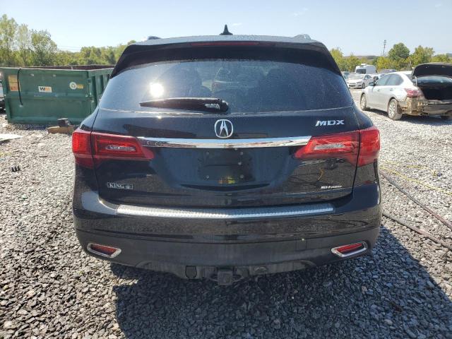 5FRYD4H62EB032933 - 2014 ACURA MDX TECHNOLOGY შავი ფოტო 6
