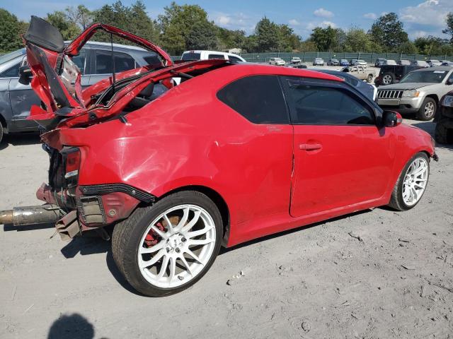JTKJF5C71E3070405 - 2014 TOYOTA SCION TC RED photo 3