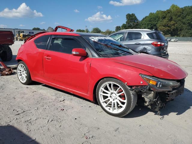 JTKJF5C71E3070405 - 2014 TOYOTA SCION TC RED photo 4