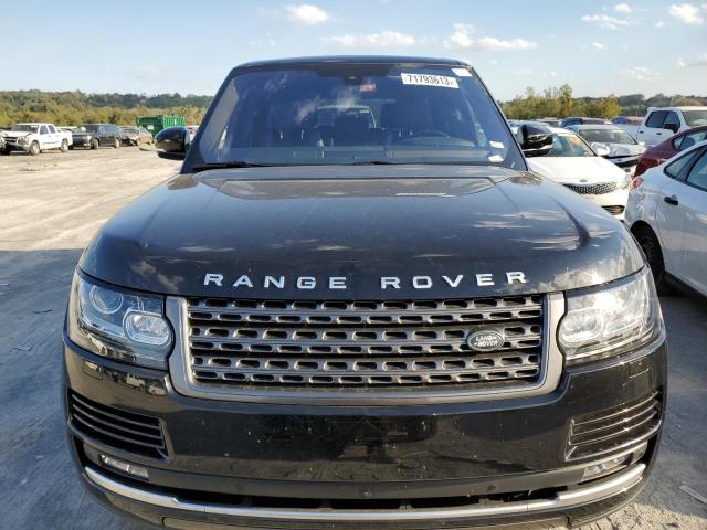 SALGR2KF0GA318439 - 2016 LAND ROVER RANGE ROVE BLACK photo 5