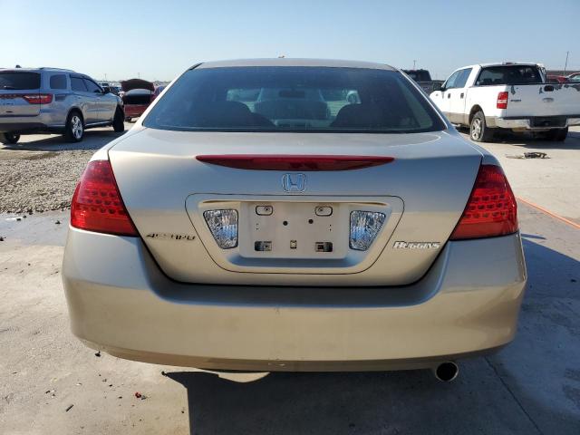 1HGCM56717A072303 - 2007 HONDA ACCORD EX TAN photo 6