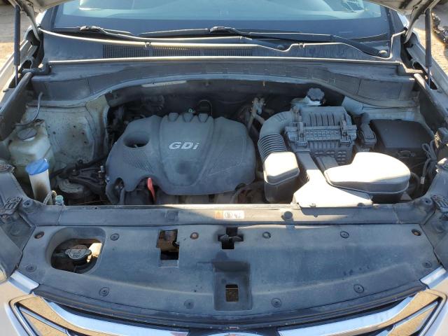 5XYZU3LBXDG029967 - 2013 HYUNDAI SANTA FE S SILVER photo 12