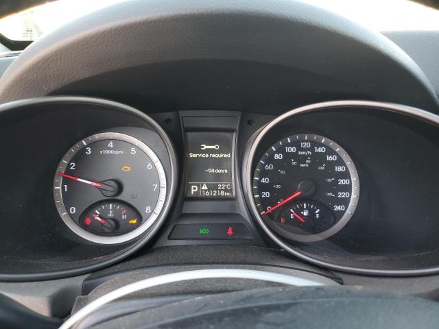 5XYZU3LBXDG029967 - 2013 HYUNDAI SANTA FE S SILVER photo 9