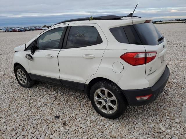 MAJ3P1TE5JC199199 - 2018 FORD ECOSPORT SE WHITE photo 2