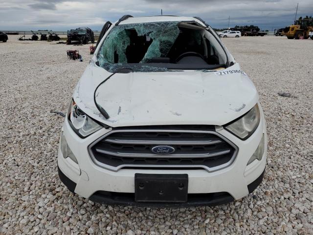 MAJ3P1TE5JC199199 - 2018 FORD ECOSPORT SE WHITE photo 5