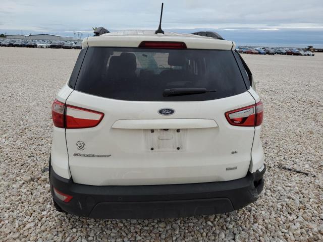 MAJ3P1TE5JC199199 - 2018 FORD ECOSPORT SE WHITE photo 6