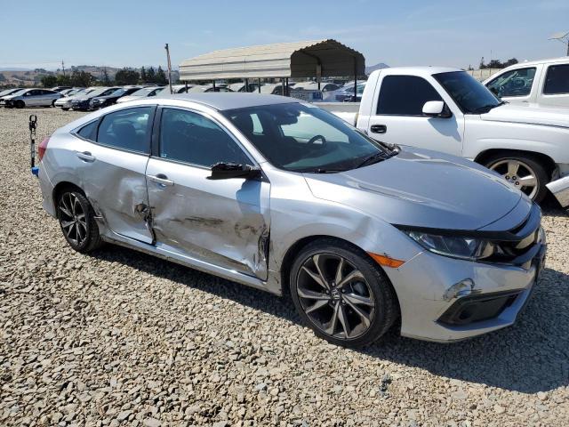 19XFC2F89LE200462 - 2020 HONDA CIVIC SPORT SILVER photo 4