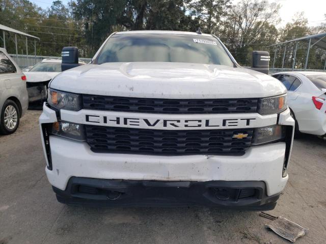 3GCUYBEF7KG701152 - 2019 CHEVROLET SILVERADO K1500 CUSTOM WHITE photo 5