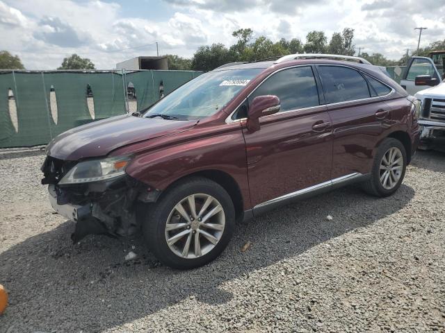 2T2ZK1BA7FC177068 - 2015 LEXUS RX 350 BURGUNDY photo 1