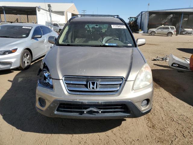 JHLRD78965C045363 - 2005 HONDA CR-V SE GOLD photo 5