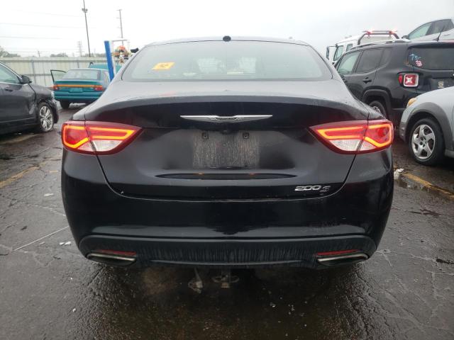 1C3CCCBB3GN105248 - 2016 CHRYSLER 200 S BLACK photo 6