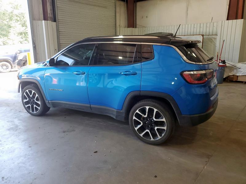 3C4NJCCB2JT272894 - 2018 JEEP COMPASS LIMITED Կապույտ լուսանկար 2