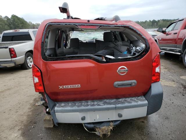 5N1AN0NU7DN814524 - 2013 NISSAN XTERRA X RED photo 6