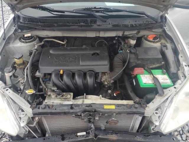 2T1KR32EX3C070401 - 2003 TOYOTA COROLLA MA XR SILVER photo 11