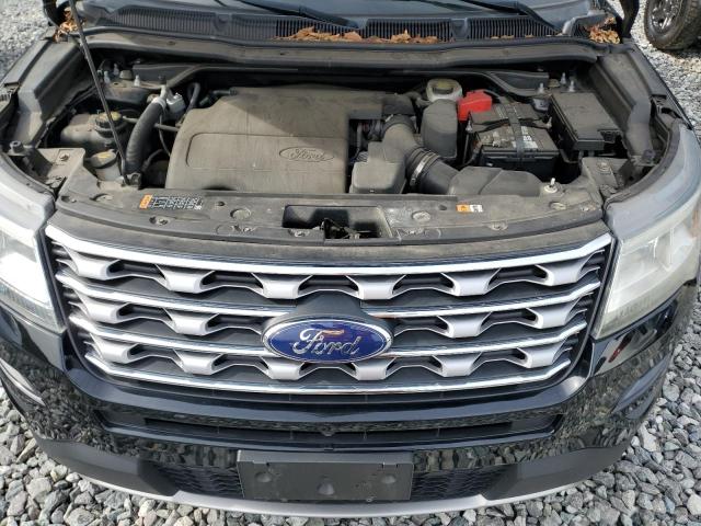 1FM5K8F81GGA45747 - 2016 FORD EXPLORER LIMITED BLACK photo 12